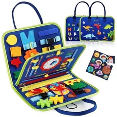 Busy Board Montessori Toys for Toddler Busy Book Sensory Preshool Early Educatio