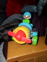 Tomy Push And Go Plane Develope Motor Skills -Age 1 Year Up