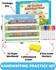 Preschool Learning Activities Kindergarten Workbooks, Toddler Busy Book Handw…