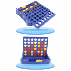 Foldable Connect 4 In A Line Board Game Classic Party Chess Family Toy Early