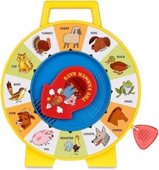 Fisher Price Classics – Farmer Says See ‘N Say – Vintage Learning Toy, Sounds an