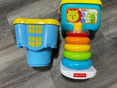 Fisher Price Baby Stacking Blocks, Stacking Ring, & Sorting Blocks