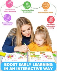 Preschool Learning Activities Kindergarten Workbooks, Toddler Busy Book Handw…