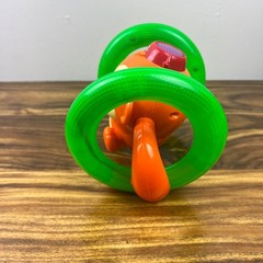 Bright Starts Light Up Roll Glow Monkey Developmental Play Learn Toy Works