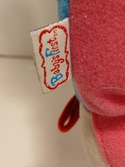 Zip-ity Do Dolly Plush Doll Goldberger Button Snap Tie