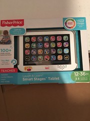 Fisher-Price Laugh & Learn Smart Stages Tablet Grey Standard Packaging