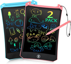 Toddler Toys, LCD Writing Tablet for Kids 2 Pack, Toddler Travel Essentials Draw