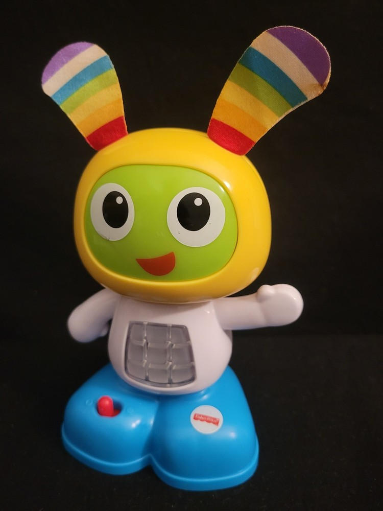 Fisher-Price Bright Beats Juniors Beatbo Mattel 6″ Bobblehead VIDEO! NICE!