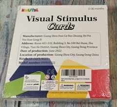 KMUYSL Visual Stimulus Cards – 0-36 Months – BRAND NEW