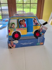 Ms. Rachel Tummy Time Activity Bus Baby Sensory Toy Cognitive Motor Learning 3m+