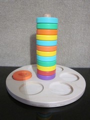 Lovevery Flexible Ring Stacker Babbler Kit Wooden Montessori Toy Complete Set