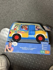 Ms. Rachel Tummy Time Activity Bus Child Development Learning Toy Kit NEW