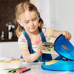 Mini Magnetic Blocks STEM Toys for Kids Ages 3-8 Travel Building Set with 35PCS