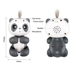 Interactive Happy Finger Baby Panda Smart Electronic Motion Kids Toys – Beige