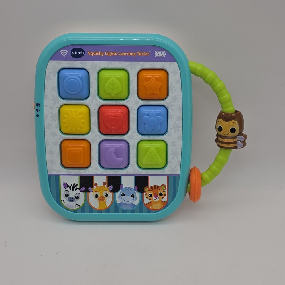 Multicolor Electronic Learning Toy Squishy Lights Tablet for Babies and Toddlers