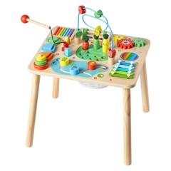 13in1 Wooden Montessori Play Activity Table for Toddlers Ages 1-3 Years