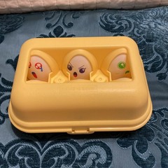 Hide N Squeak Eggs Shape Color Sorting Carton Learning Toy
