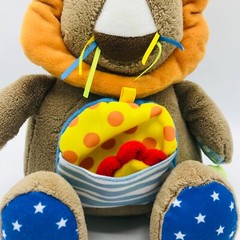 Lupilu 2019 Lion Developmental Baby Toy Plush Stuffed Animal Plushie