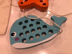 Wooden Sea Life Lacing Toys for Toddlers Fine Motor Skill Educational Learning T