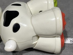 Vintage Fisher Price Amazing Farm Fun Animals Spotted Cow Toddler Toy Teether