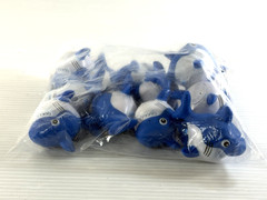 12 Piece Mini Rubber Water Squirting Sharks Bath Toy Novelty 2.25″ Length