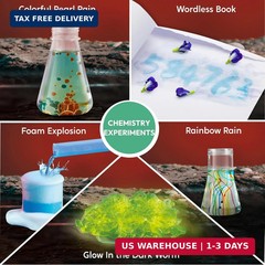 Klever Kits Amazing Science Kits- 85+ Experiments Educational Toys, STEM Activit