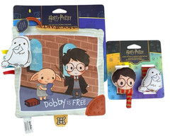 Harry Potter Baby Toy Set Dobby Crinkle Square & Wrist Rattles Kids Preferred