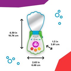 Baby Einstein Ocean Explorers Shell Phone 1 Count (Pack of 1),
