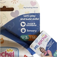 Ms. Rachel Emotions & Affirmations Soft Book Toy 3-18 Months New Sensory Baby