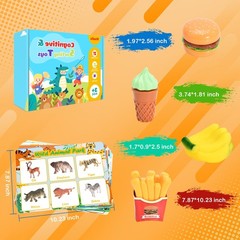 Sorting Toys for Toddlers, Learning Education Toys Montessori, Multiple Theme…