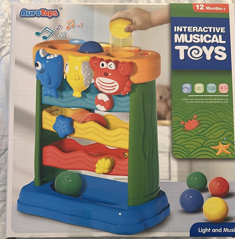 Toys for Toddlers 12-18 Months, Montessori Musical Toy for Baby 12-18 Months,…