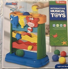 Toys for Toddlers 12-18 Months, Montessori Musical Toy for Baby 12-18 Months,…