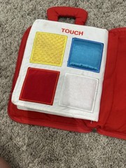 deMoca Quiet Book Soft Activity For Baby Fine Motor & Sensory Skills