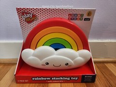 Playright Rainbow Stacking Toy
