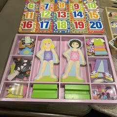 Educational Developmental Toy LOT Daycare Homeschool Wooden Learning Engineer A+