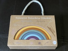 Silicone Rainbow Stacker