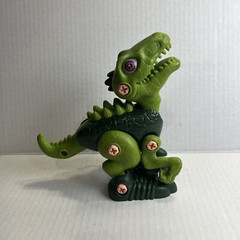 Stem Dinosaur Take Apart Dinosaur Toy Educational green T Rex ( Missing Arm )