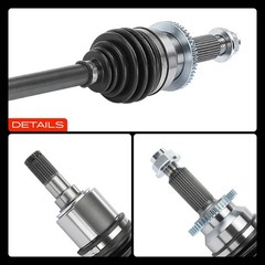 A-Premium CV Axle Shaft Assembly – Compatible with Hyundai Santa Fe Sport 201…