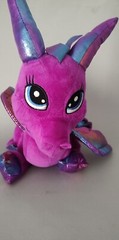 Dragon Cuddly Soft 8 inch Stuffed Friendly the Baby Dragon Color Purple