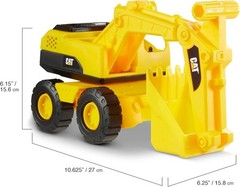 Cat Construction Fleet 10″ Excavator Toy – Durable, Realistic Fun for Kids 2+