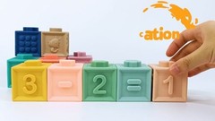 Soft Stacking Blocks for Babies – Sensory Montessori Toys for Toddlers 6-36 Mont