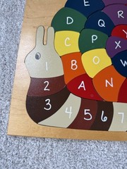 Kids ABC Snail Puzzle Learning Toy