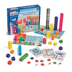MathLink Cubes Numberblocks 110 Activity Set, 30 Preschool Learning Activitie…