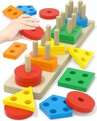 Wooden Activity Cube Educational Learning Toys for Toddlers Kids Baby Gifts