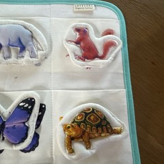 Lovevery Quilted Critter Pockets Animals Matching Game The Realist Play Kit