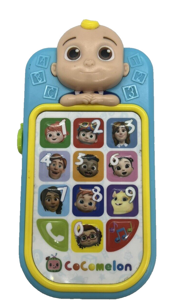 Cocomelon JJ First Learning Toy Cell Phone Lights Sounds Educational