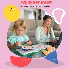 My Quiet Book – Travel Essential, Car Plane Activity Books, Montessori Busy B…