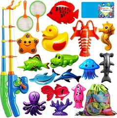 Multicolor Magnetic Fishing Toy Set: Engaging Learning for Boys and Girls