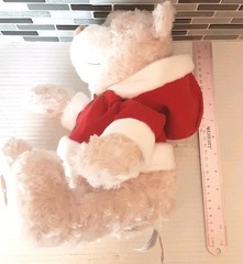 Cuddle Barn Holiday Animated Story Time Plush Bear-Night Before Christmas VIDEO