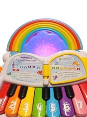LeapFrog Learn and Groove Rainbow Lights Piano Instrument Sound Toy *Please Read